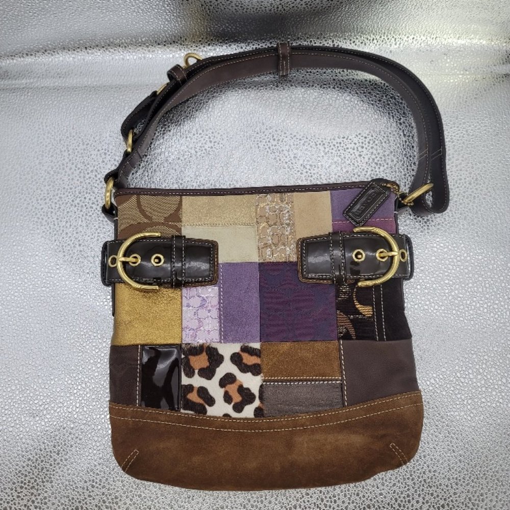 Coach Crossbody Pachwork Purse